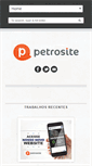 Mobile Screenshot of petrosite.com.br
