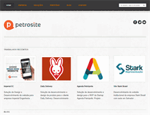 Tablet Screenshot of petrosite.com.br